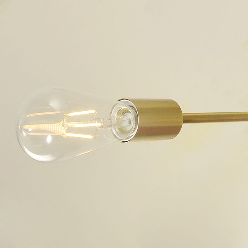 Contemporary Simplicity Sputnik Pendant Light Fixture Translucent Glass Hanging Pendant Light for Restaurant