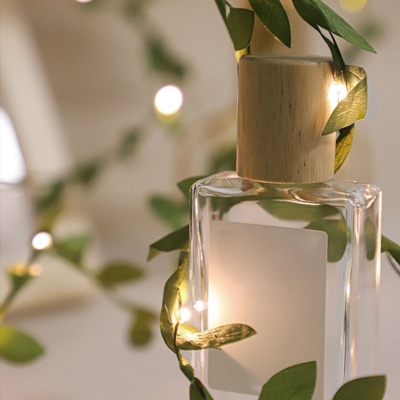 Green Vine String Lamp Nordic Plastic LED Indoor Lighting for Decoration