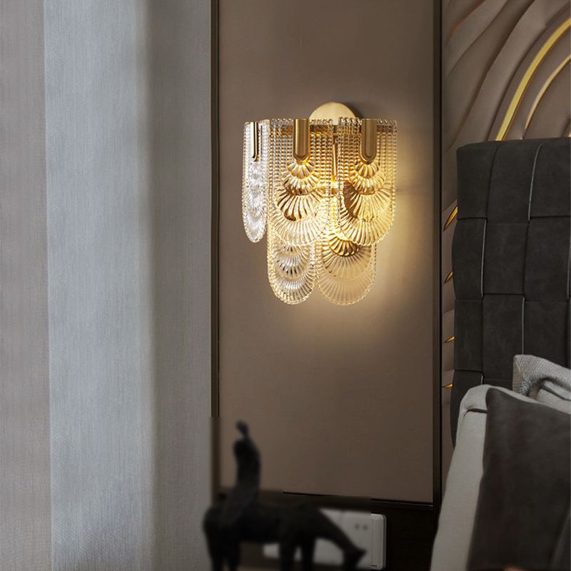 Multiple-Light Unique Sconce Light Modern Crystal Sconce Light Fixture