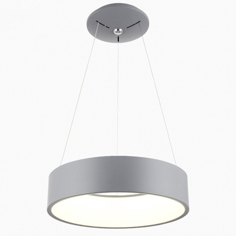 Modern de lámparas de colgante de colgante de estilo minimalista de estilo acrílico colgante de techo acrílico para sala de estar