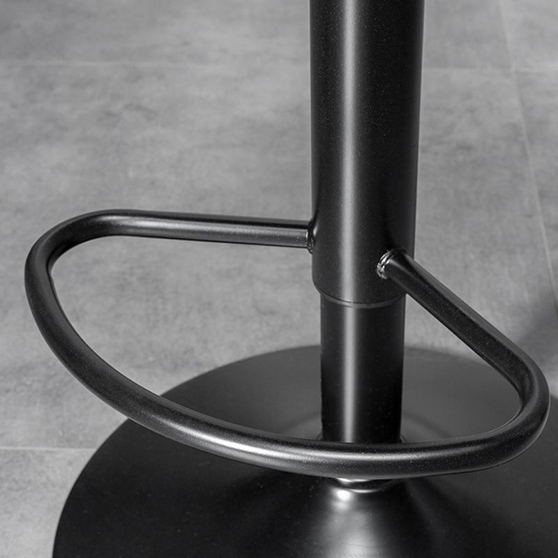 Noordse lederen stoelen Barstool Roterende tillende barkruk voor binnen, 1 stuk