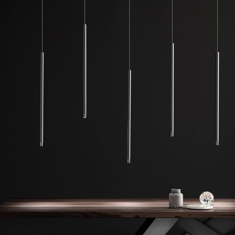 Linear Pendant Lighting Island Ceiling Light Contemporary Kitchen Island Lighting