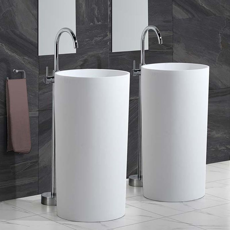 Floor Mounted Metal Freestanding Tub Filler One Handle Freestanding Tub Filler Trim