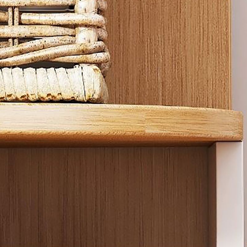 Urban Bookcase Engineered Wood Closed Back Shelf Bookcase for Living Room