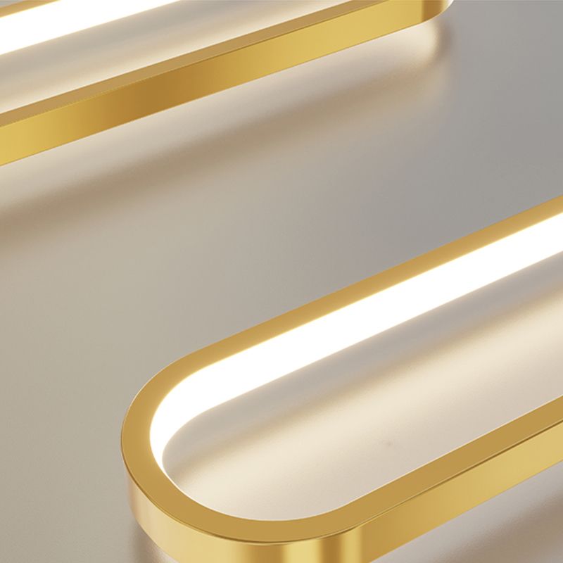 Rectangle Shape Star Sky Ceiling Lamp Modern Simple Style Aluminium Flush Mount for Balcony Aisle