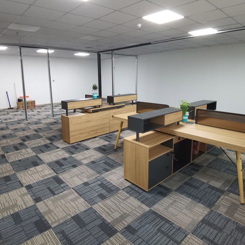 Modern Carpet Tile Loose Lay Non-Skid Fade Resistant Carpet Floor Tile