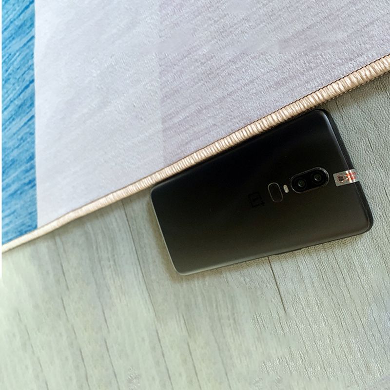 Yellow Geometric Rug Polyester Modern Rug Washable Indoor Rug for Home Decor