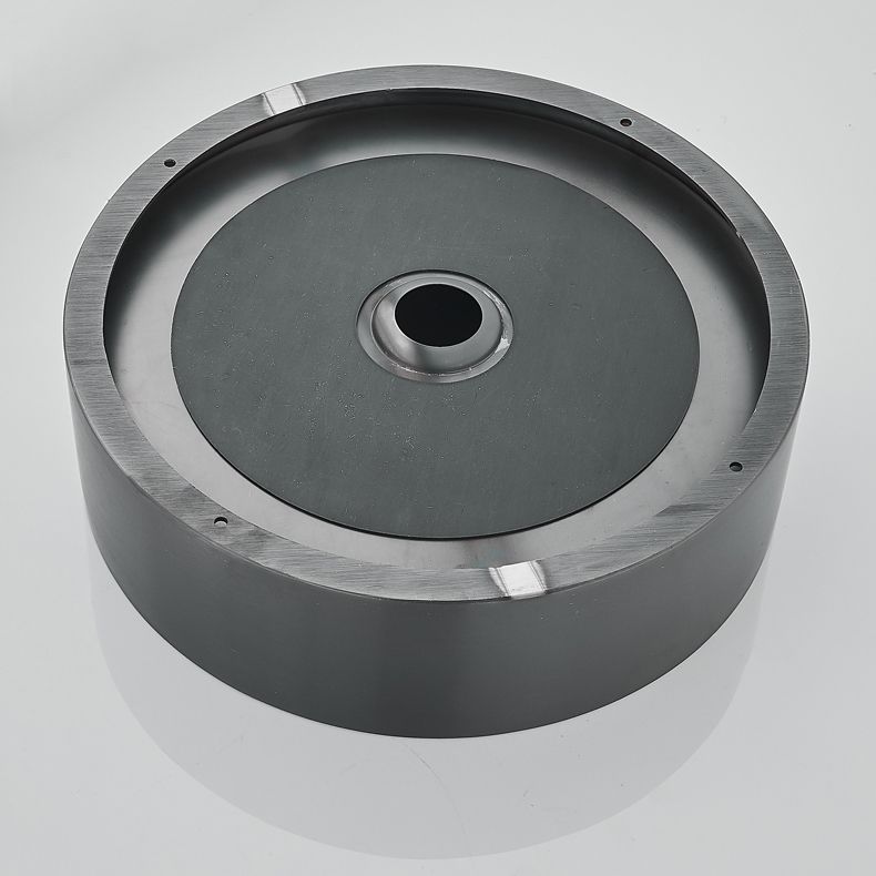 Modern Basin Sink Metal Round with Pop-Up Drain and Faucet Vessel Bathroom Sink