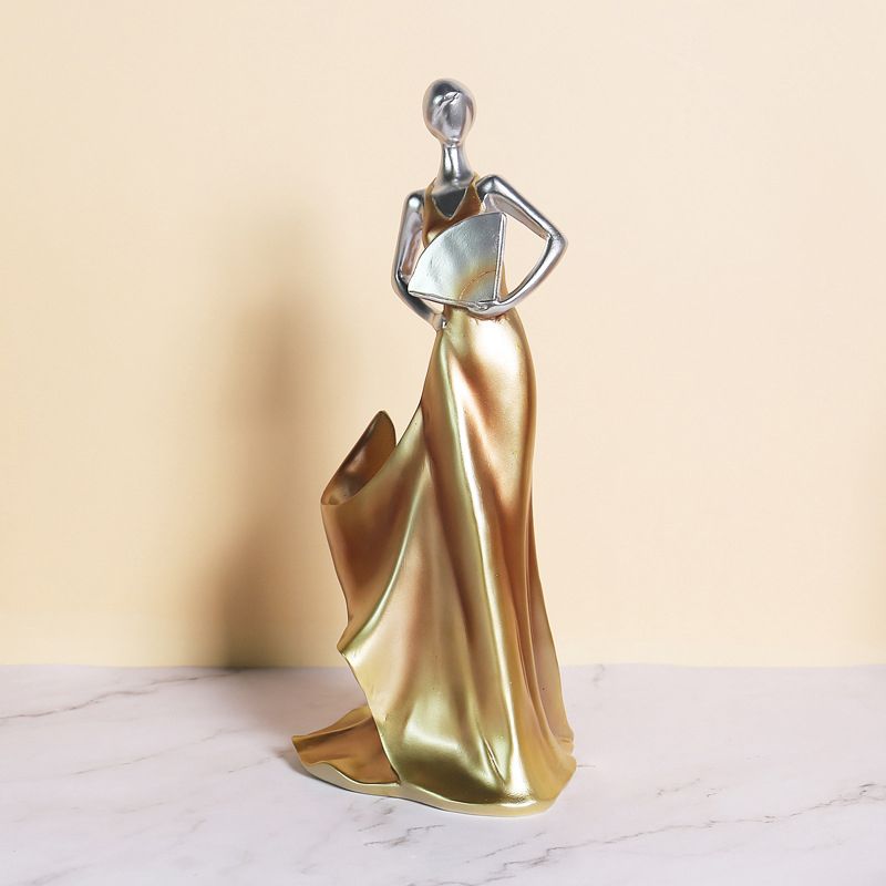 Tabletop Resin Wine Bottle Rack Glam Bottle Holder for Living Room