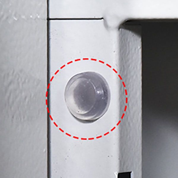 Steel Storage Cabinet Contemporary Wardrobe Armoire for Bedroom