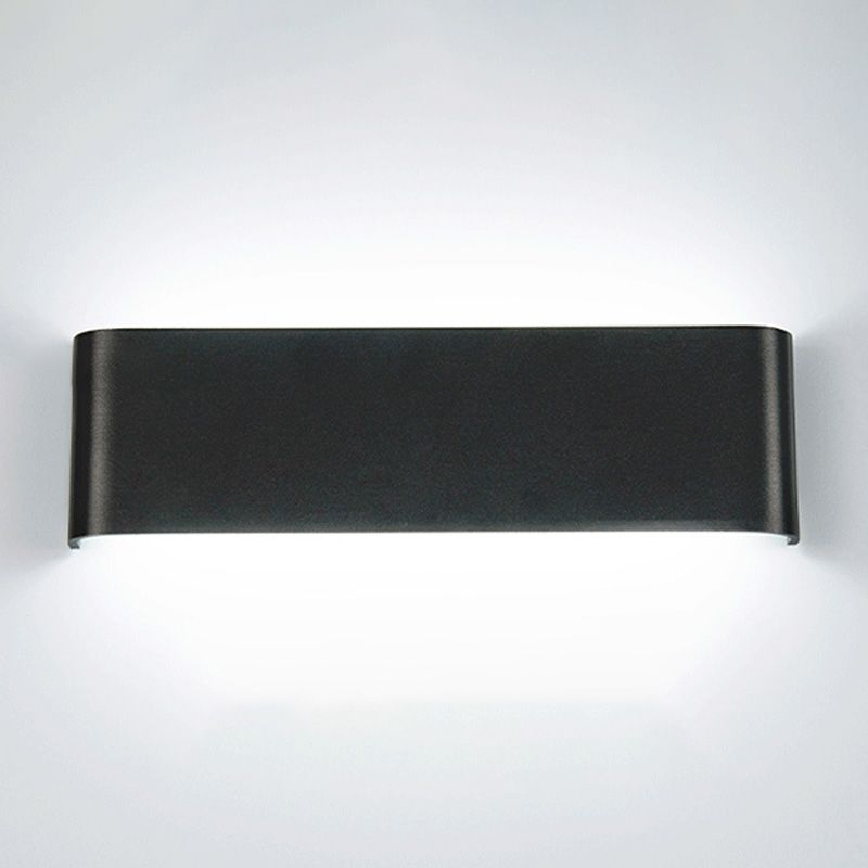 Aparte de pared de estilo simple Rectángulo de pared de pared aplastante para dormitorio