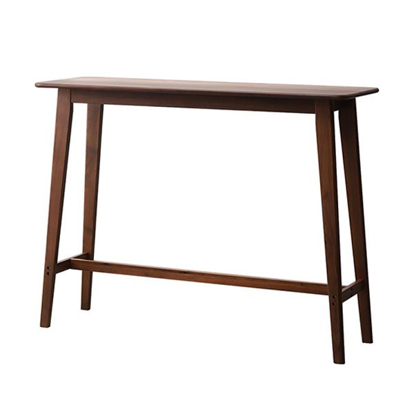 Solid Wood Bar Table Modern Rectangle Bar Table for Dining Room