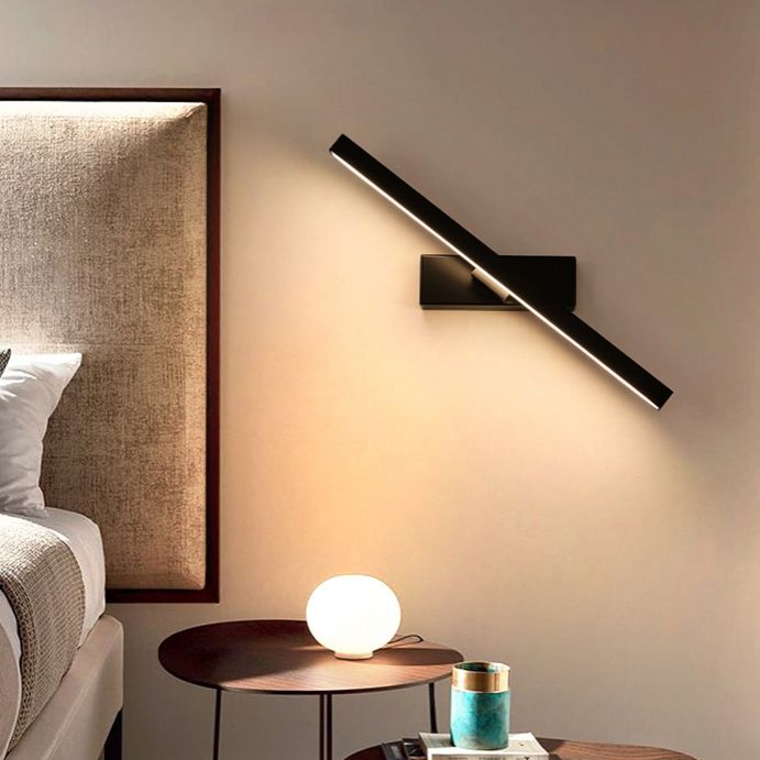 Sitting Room Wall Sconce Modern Metal Led Simple Wall Mounted Light Fixture