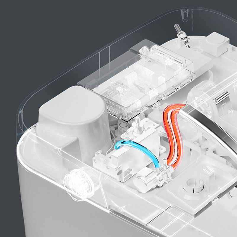 Modern 1-Piece Toilet In-Wall Urine Toilet with Seat for Washroom