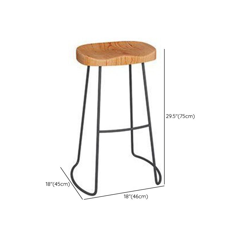 1/3/4 Pieces Bar Stool and Table Set Solid Wood Counter Set for Home