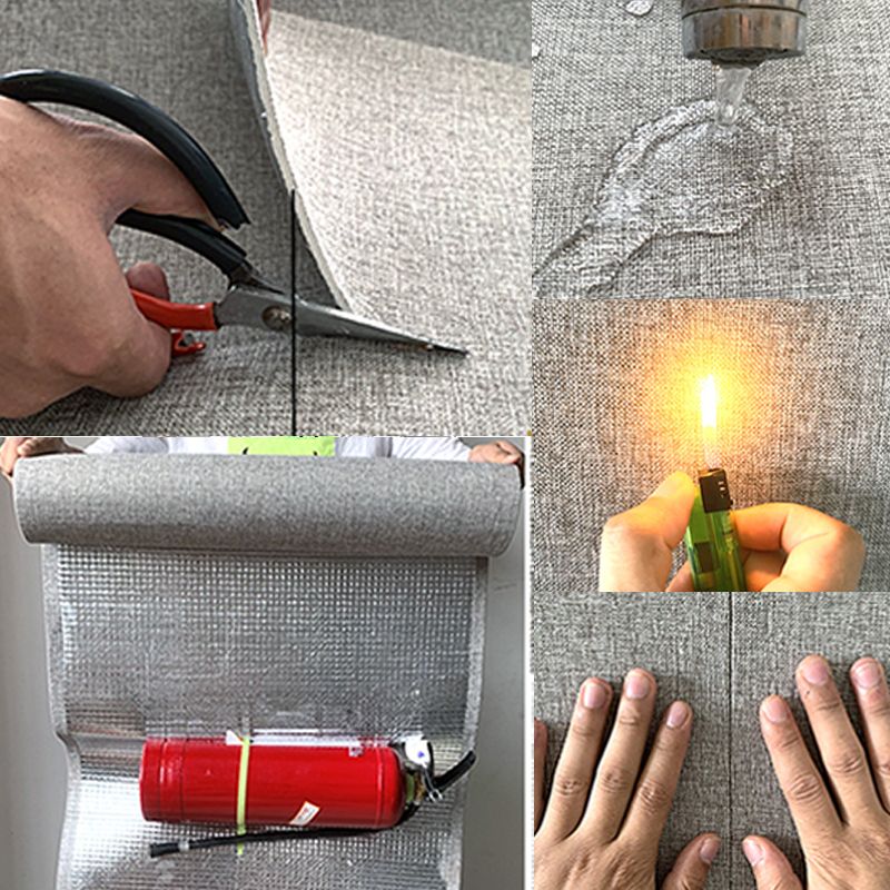 Waterproof XPE Foam Wall Paneling Matte Texture Wall Paneling