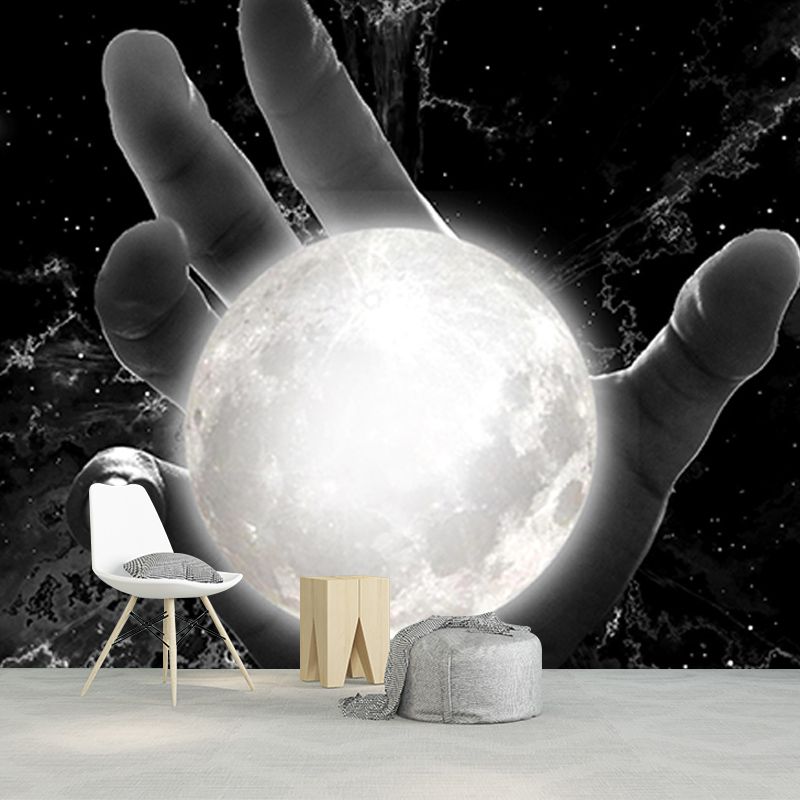 Customized Illustration Universe Mural Eco-friendly Wallpaper for Home Decor