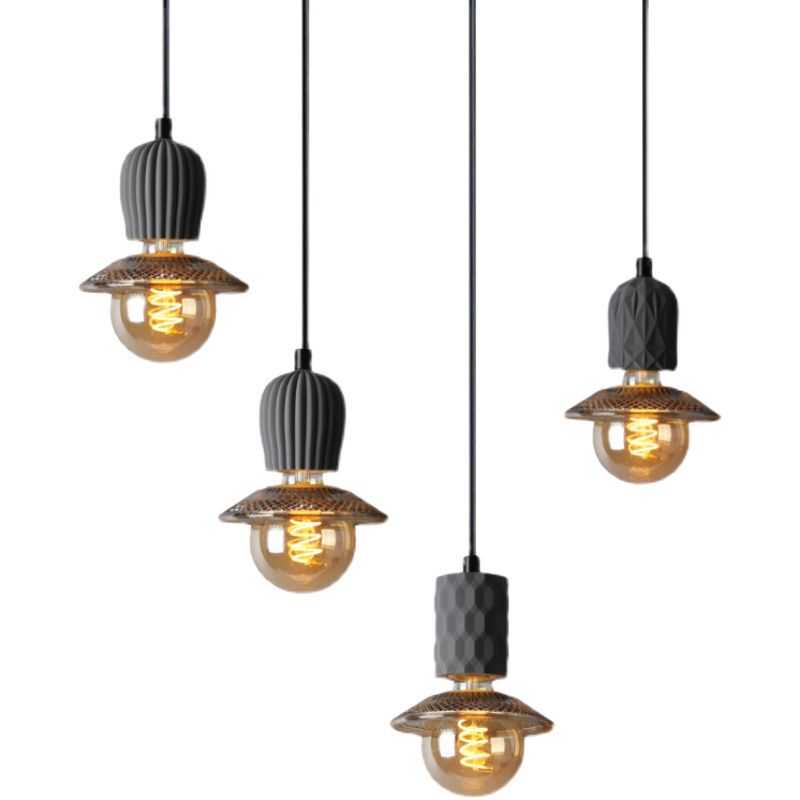 1 hoofd hanglampverlichting armaturen eenvoud ophanging hanger voor slaapkamerfoyer