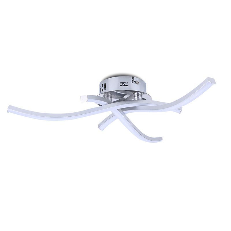 Linear Sputnik Flush Mount Ceiling Light New Modern Aluminum Flush Light for Bedroom