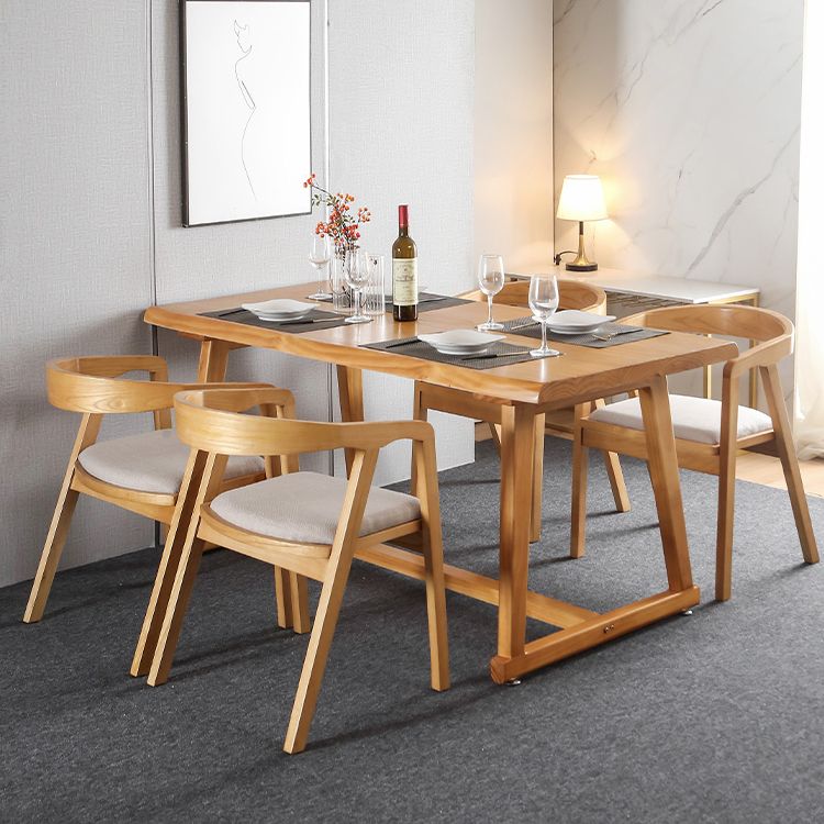 Modern 1/2/3/5 Pieces Dining Set Rectangle Dining Room Table Set