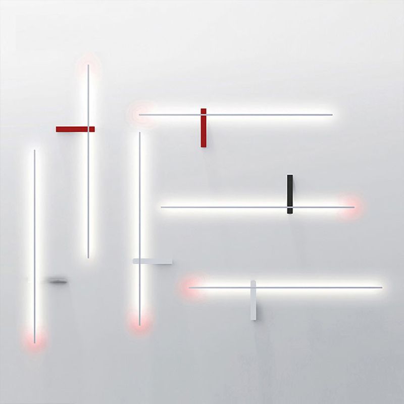 Moderno de tono lineal Diconteo Acrílico 1 Luces de luz para Hall and Foyer