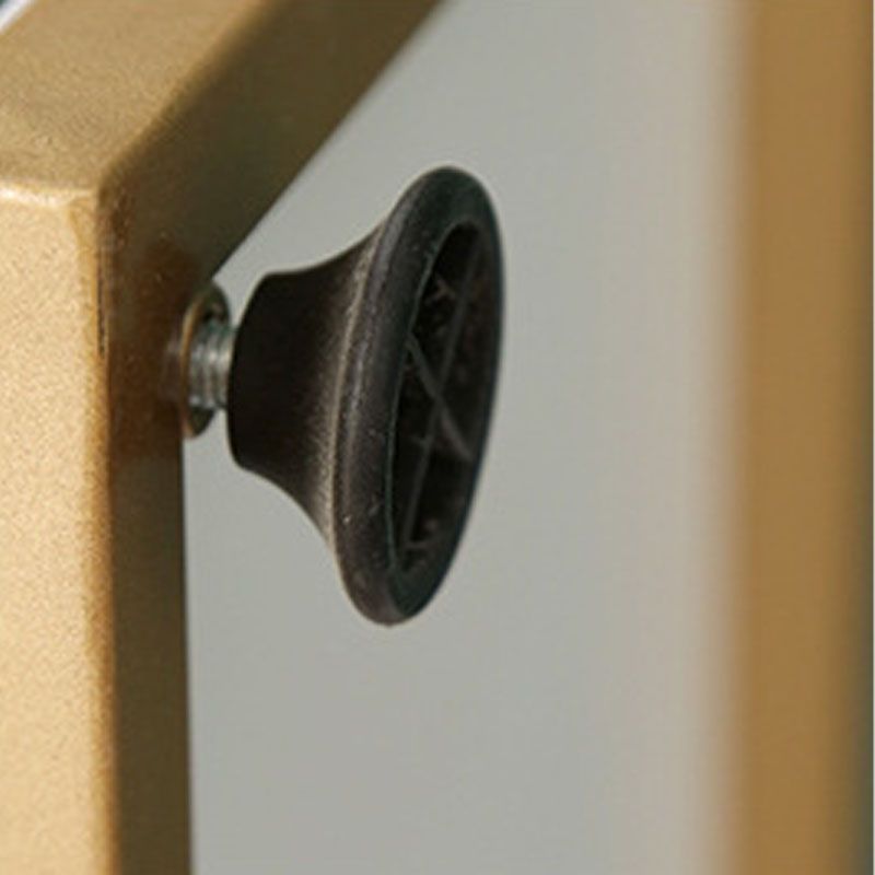 Modern Metal and Wooden Book Shelf Open Home Shelf Bookcase with Shelves