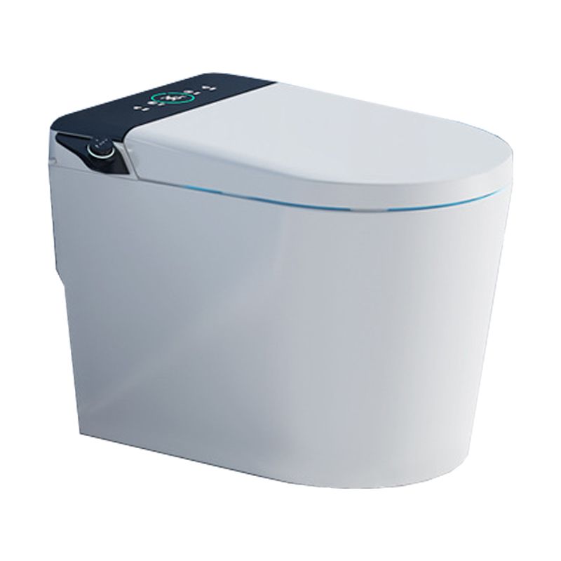 Modern Heated Seat Toilet Bowl Floor Mount ABS Toilet with Toilet Seat