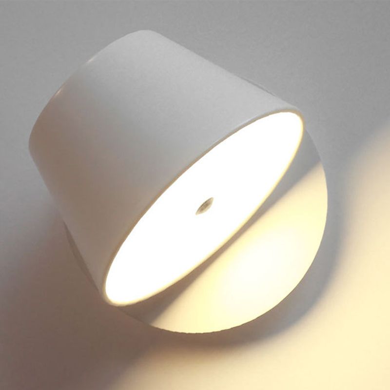 1 Light Geometric Wall Mounted Lamp Contemporary Metal Wall Lighting Idea