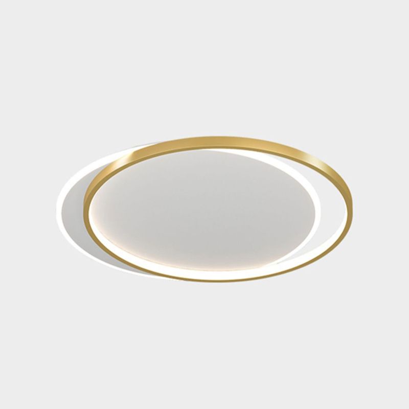 Luminaires de plafond de simplicité de lumière montée par plafond de LED pour la salle à manger de salon
