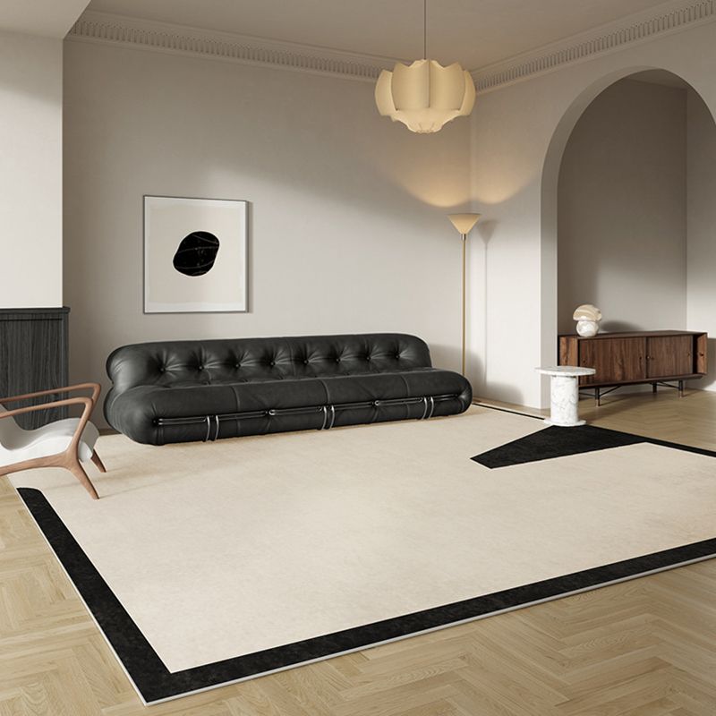 French Minimalist Rugs Indoor Rugs Non-slip Carpet for Bedroom and Living Room