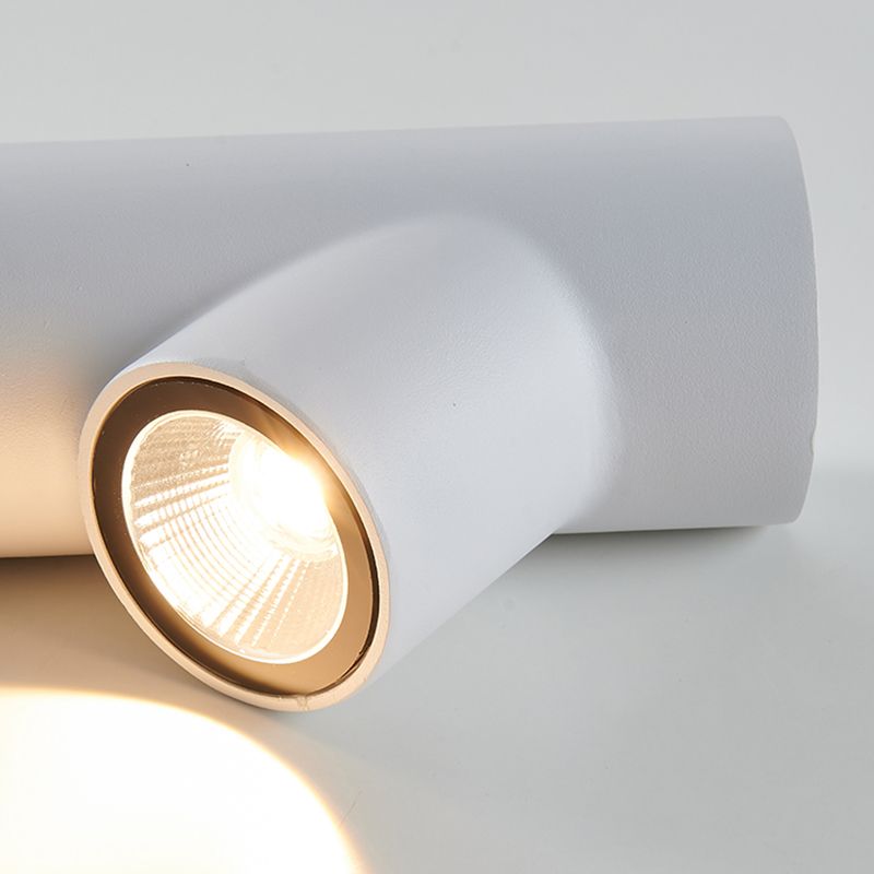 Metal Cylinder Sconce Lights Modern Style 1 Light Wall Lighting Fixtures