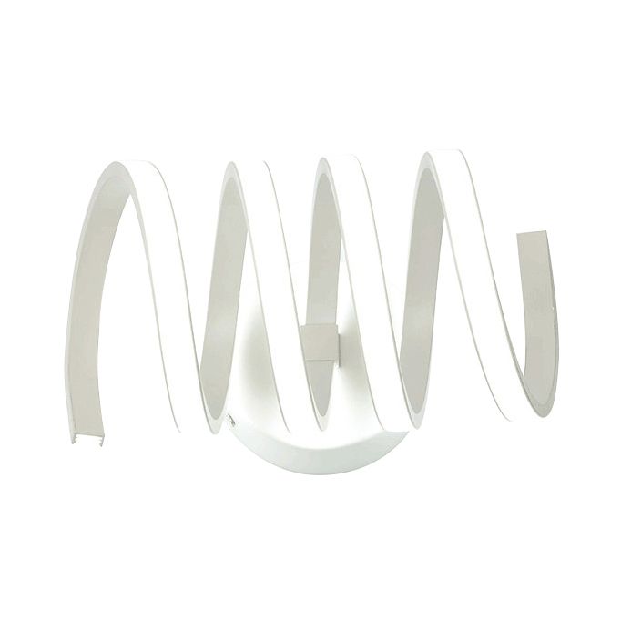 3/4/7 SPIRAL acrylique LED Murce Murce moderne Light White White Mur Wall Lampe en lumière chaude / blanc / naturel