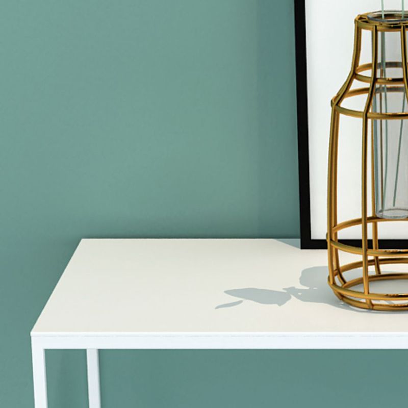 Contemporary Hall Metal Console Table Rectangle Frame Console Accent Table