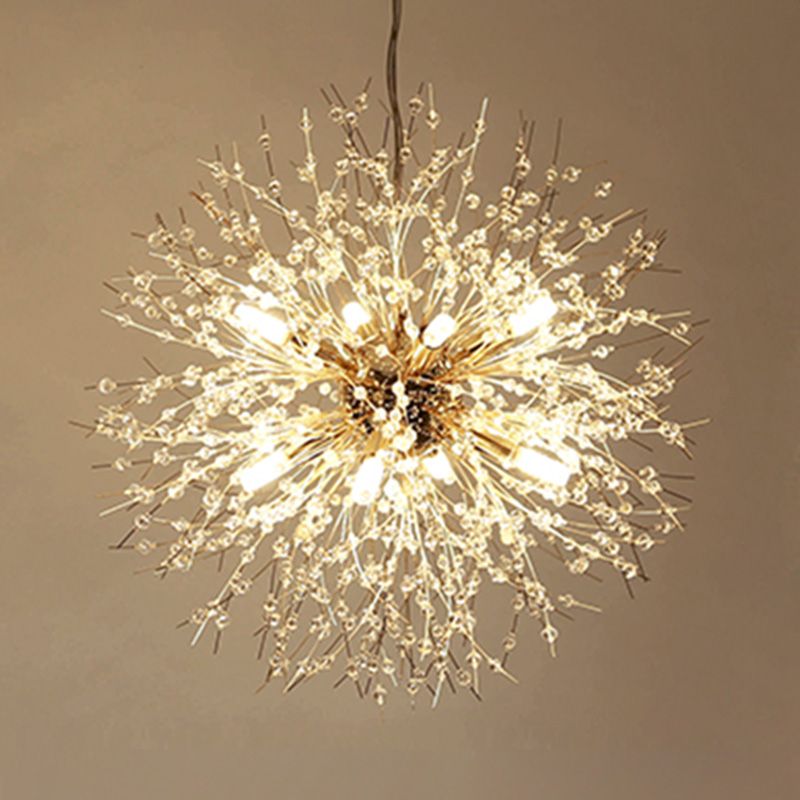 Dandelie Opgehangen verlichtingsarmatuur Moderne hangende hanglampen met meerdere hoofdlichten