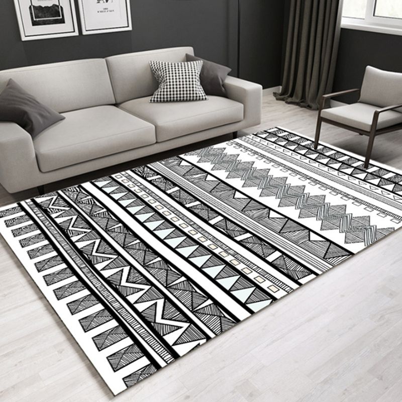 Eenvoud naadloos patroon tapijt multi-kleuren Boheems tapijt nylon anti-slip kleurbestendig huisdiervriendelijk tapijt voor decoratie