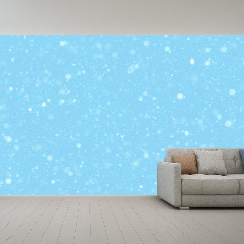 Illustration Stain Resistant Mural Wallpaper Background Pattern Sleeping Room Wall Mural