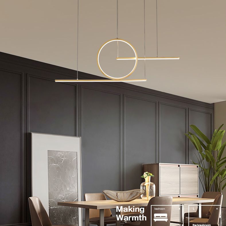 LED LED LED WARROUGE LEDEAR LIGNE DU PRENDANT ACRYLIQUE MODERNE CONCICON