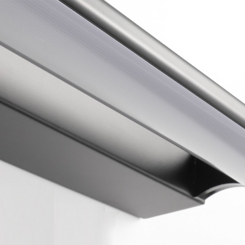 Schwarze Waschtischwandleuchten moderner Spiegel vordere LED -Eitelkeitslichter LED LED -Leuchten