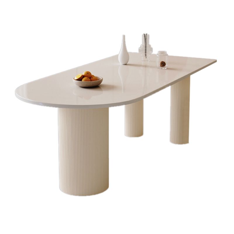 Dining Room Dinner Kitchen Table Contemporary Stone Dining Table