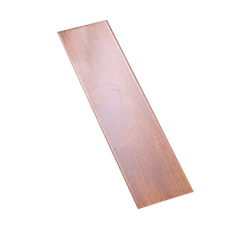 Brown Pear Wood Laminate Plank Flooring Scratch Resistant Click Lock Laminate Floor