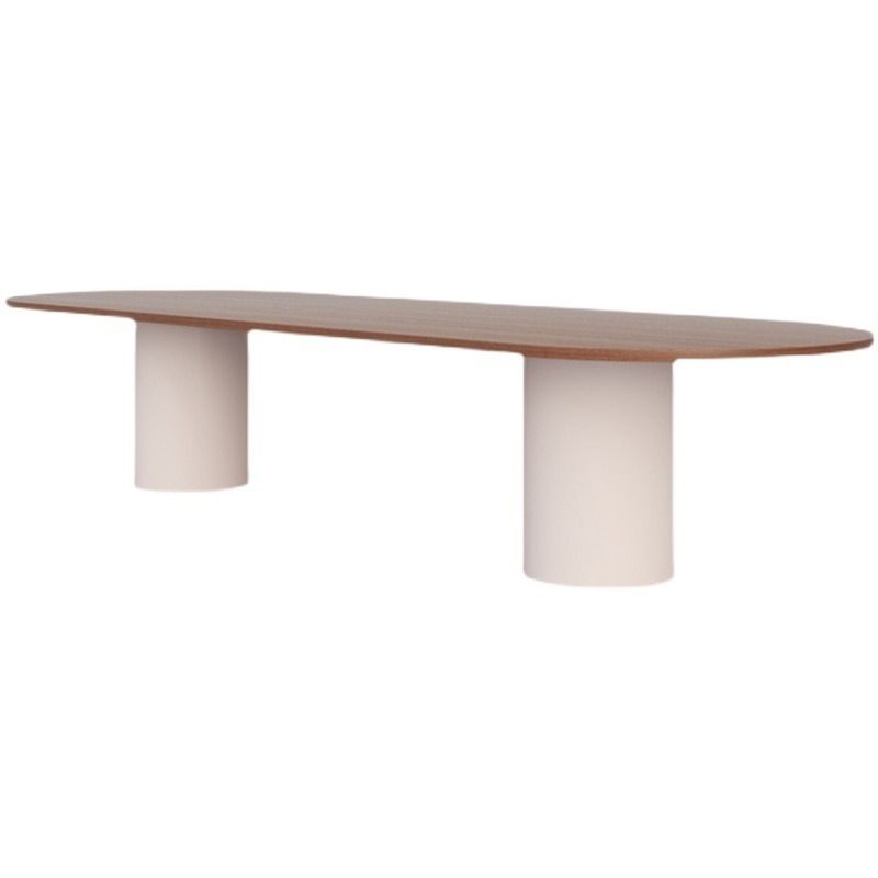 Modern & Contemporary Executive Desk Oval Wooden Office Desk