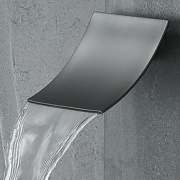 Modern Shower Trim Brass Valve Included Ceiling Mounted Shower System