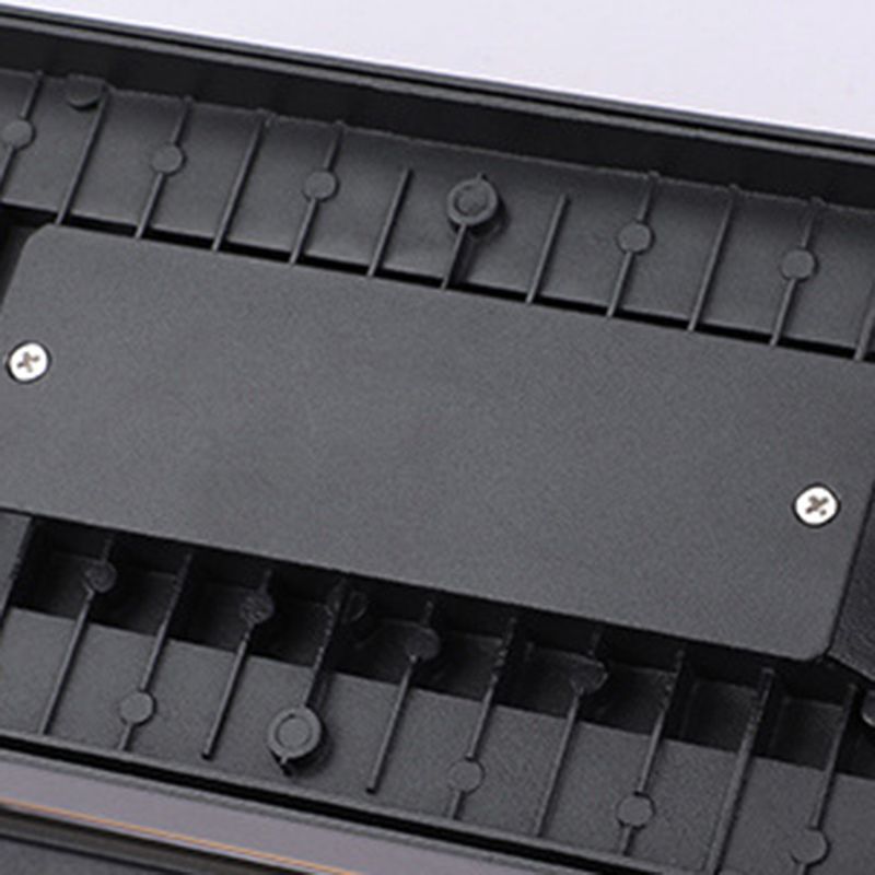 1-Licht geometrische Wandleuchten moderne einfache Style Metall-Wandbeleuchtung in Schwarz