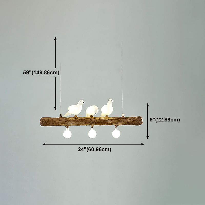 Luz colgante de lámpara moderna para el accesorio de iluminación de la isla múltiple para la mesa de comedor