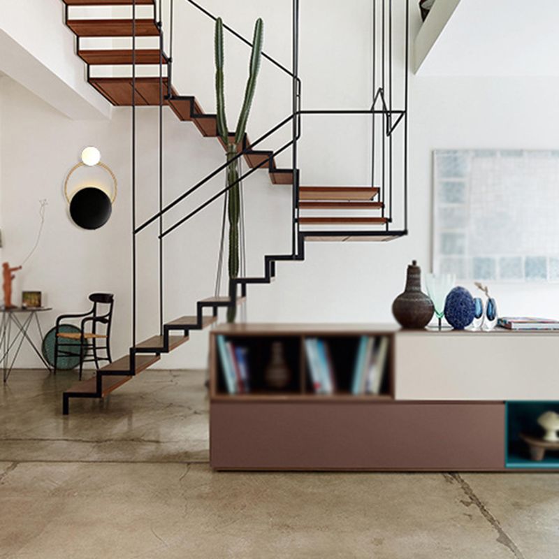 Modern 2-Light Golden/Black Vanity Light Shaded Bathroom Wall Light Sconces