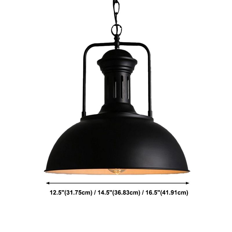 Simple Style Adjustable Industrial Pendant Lighting for Living Room Dining Room