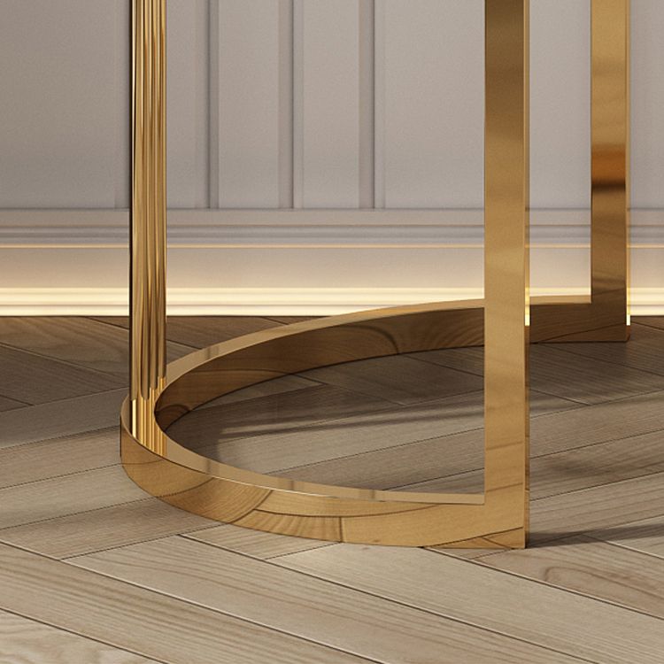 5 Drawers 29.52" High Vanity Set with Stool Faux Leather Dresser