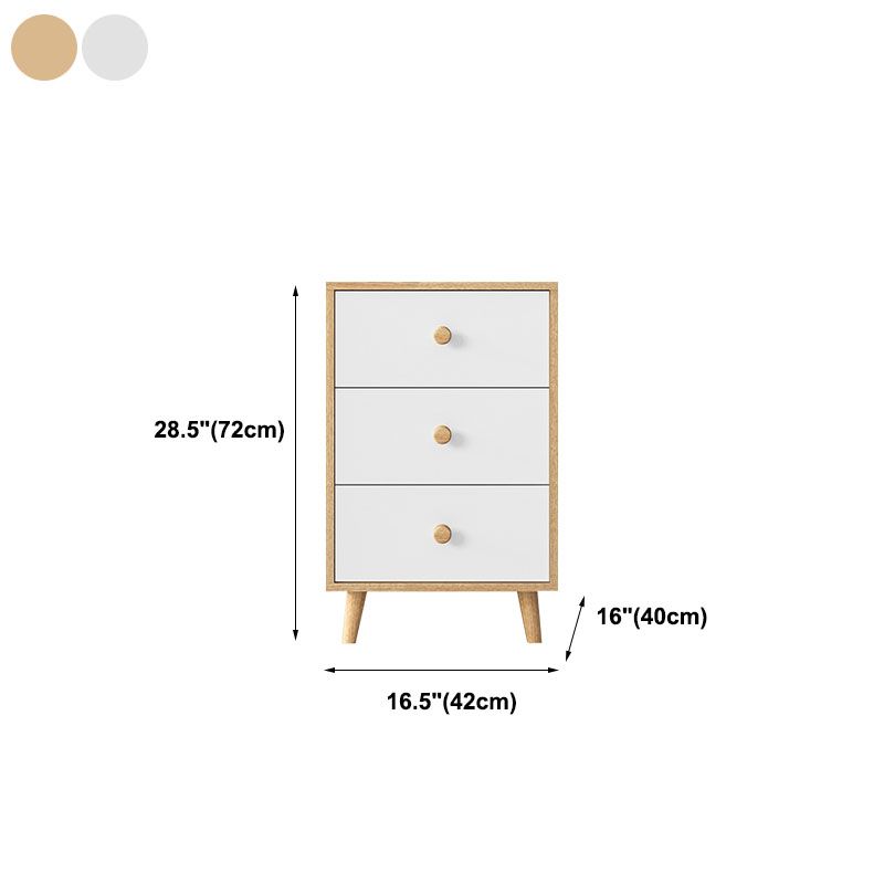 Wood Contemporary Vertical Dresser Bedroom Lingerie Chest Dresser with Drawer
