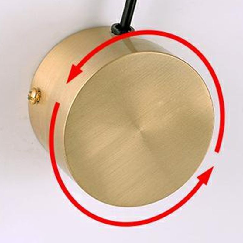 Runde Schatten Metall Wandleuchten moderner Stil 1- Lichtwandhalterlicht Licht