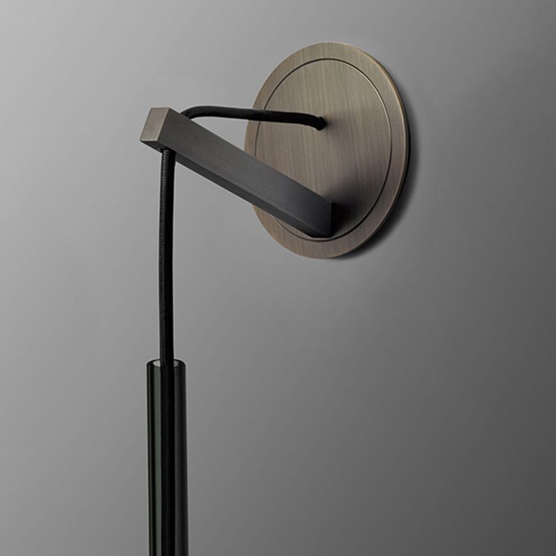 Zeitgenössische Glaswandleuchter 1 Kopf Langes Zylinderwandmontage Licht für Wohnzimmer